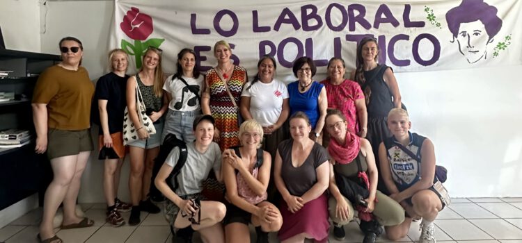 Lo laboral es político –  Besuch beim Colectiva de Mujeres Rosa Luxemburgo