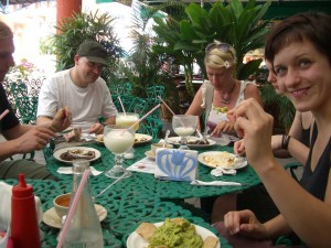 Unser erstes Essen in Tapachula, Mexiko.